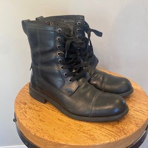 John Varvatos Leather Boots